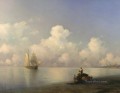 海の夕べ 1871 ロマンチックなイワン・アイヴァゾフスキー ロシア